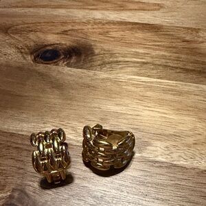 Dior Gold Earrings rare and vintage.